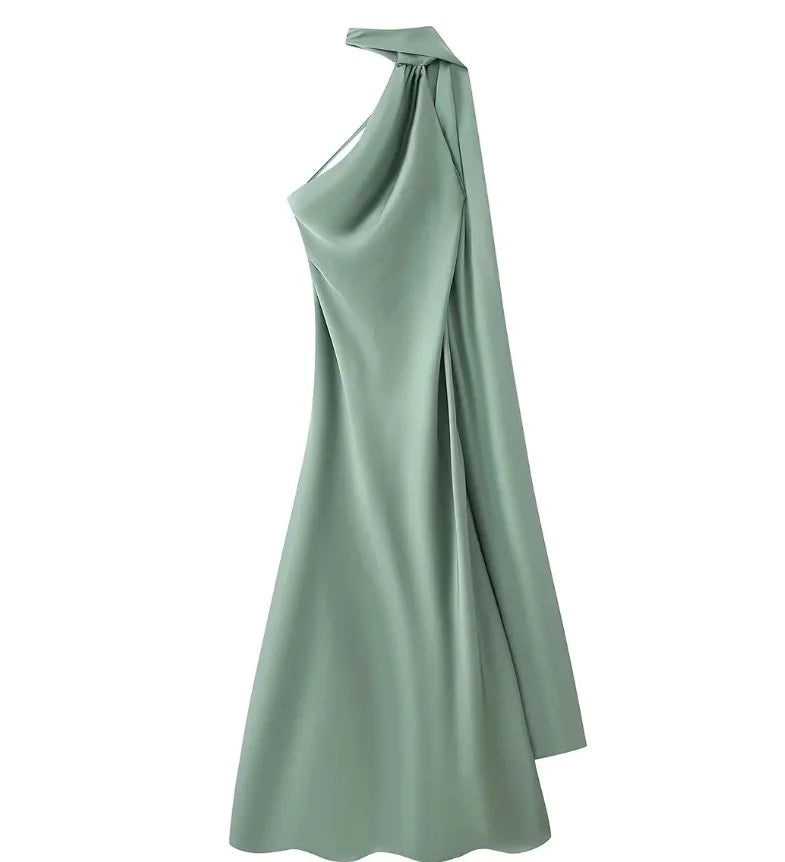 Vestido de Festa Feminino com Costas Descobertas | Maxi