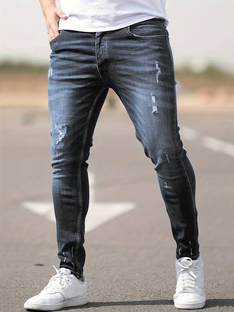 Herren Used-Jeans | Enganliegend