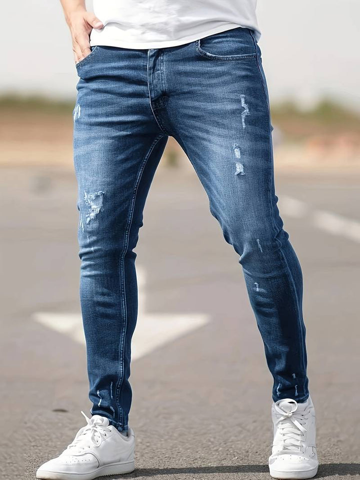 Herren Used-Jeans | Enganliegend