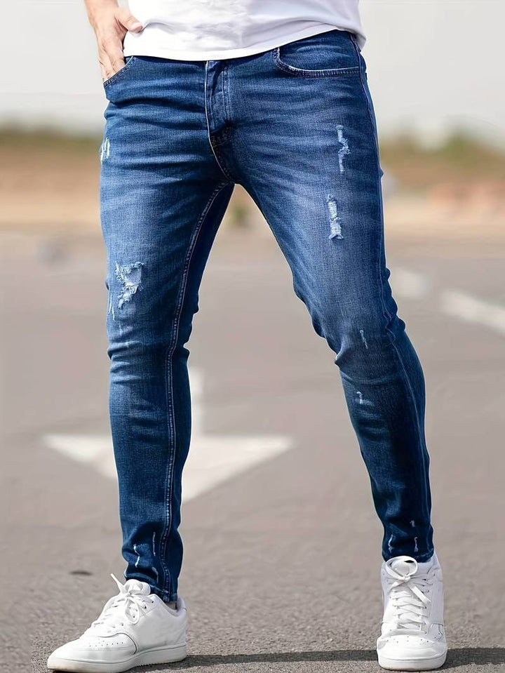 Herren Used-Jeans | Enganliegend