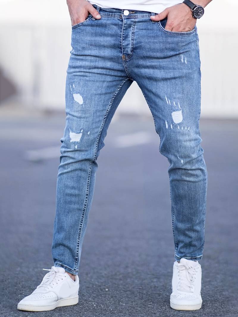 Herren Used-Jeans | Enganliegend