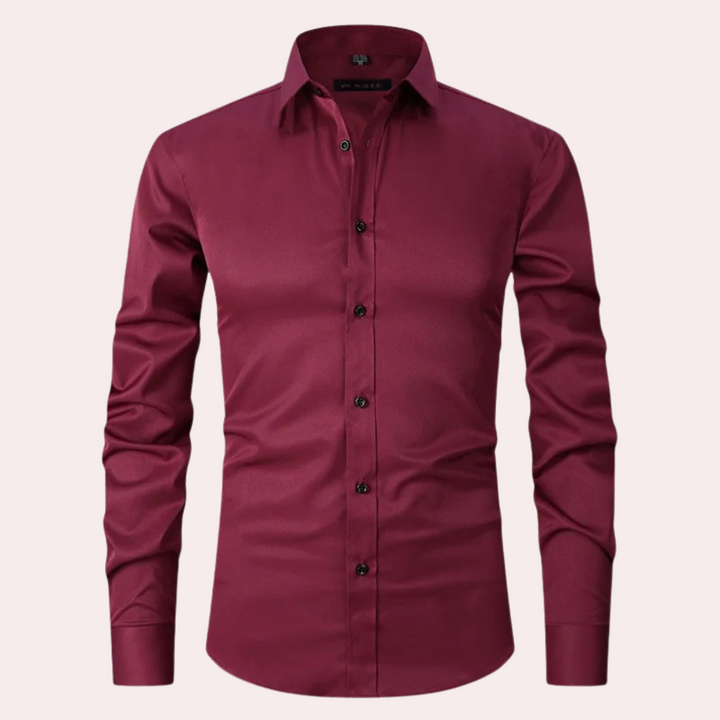Herren Hemd Schmaler Schnitt | Langarm