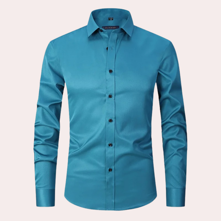 Herren Hemd Schmaler Schnitt | Langarm
