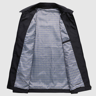 Męska kurtka slim fit | Na zamek