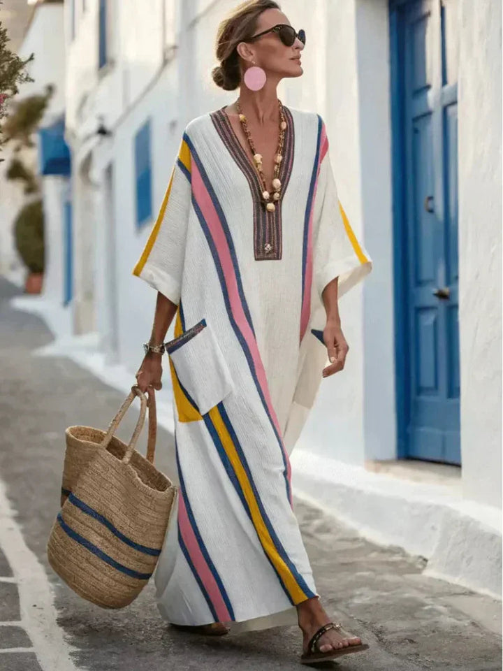 Damen Sommerkleid Boho | Maxi
