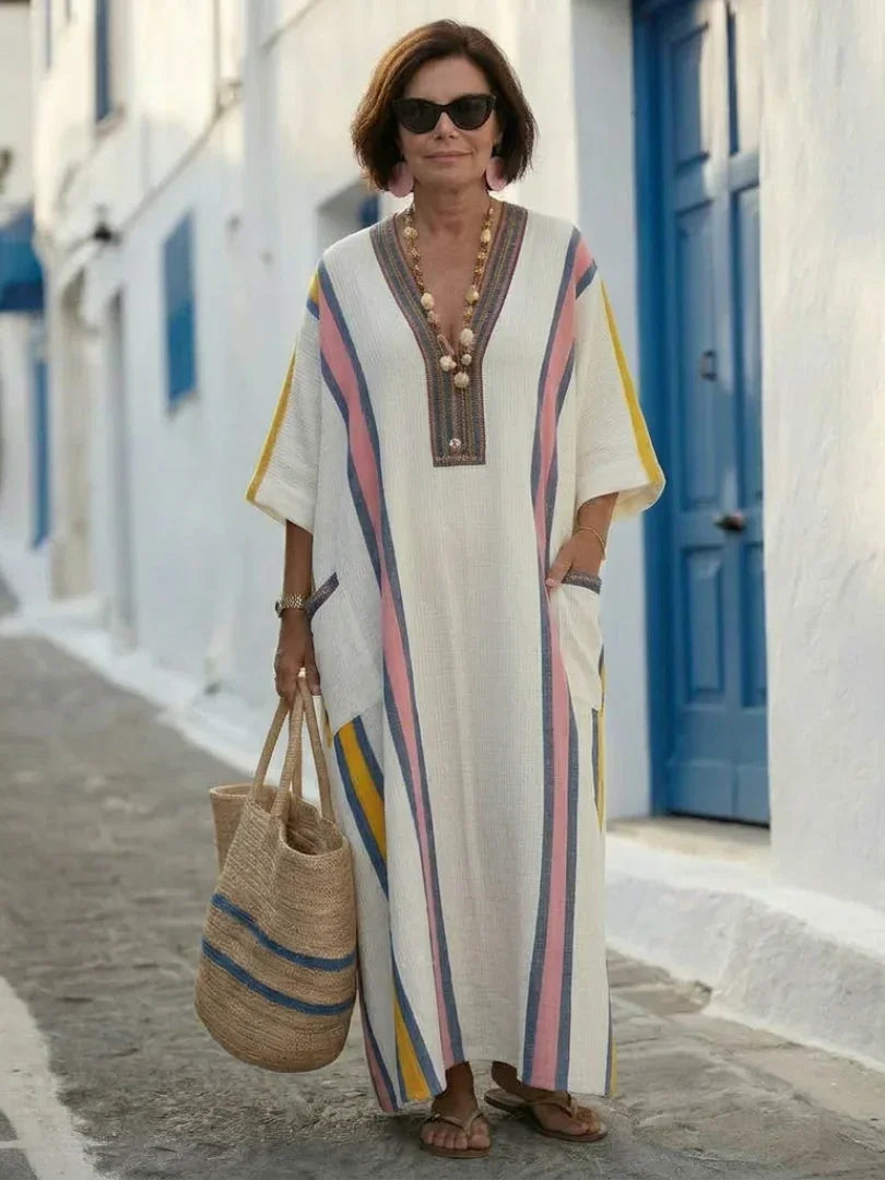 Damen Sommerkleid Boho | Maxi