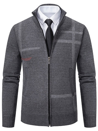 Męskie Zimowa Sweter | Na Zamek