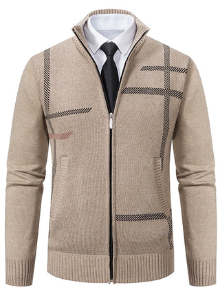 Męskie Zimowa Sweter | Na Zamek