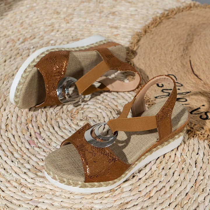 Damen Orthopädische Plateau Sandalen | Casual