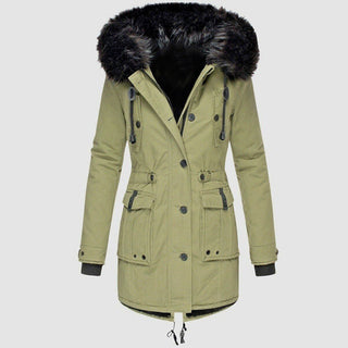 Damska Zimowe Parka | Z Kapturem
