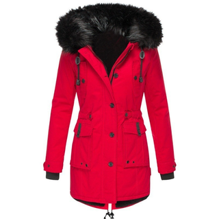 Damska Zimowe Parka | Z Kapturem