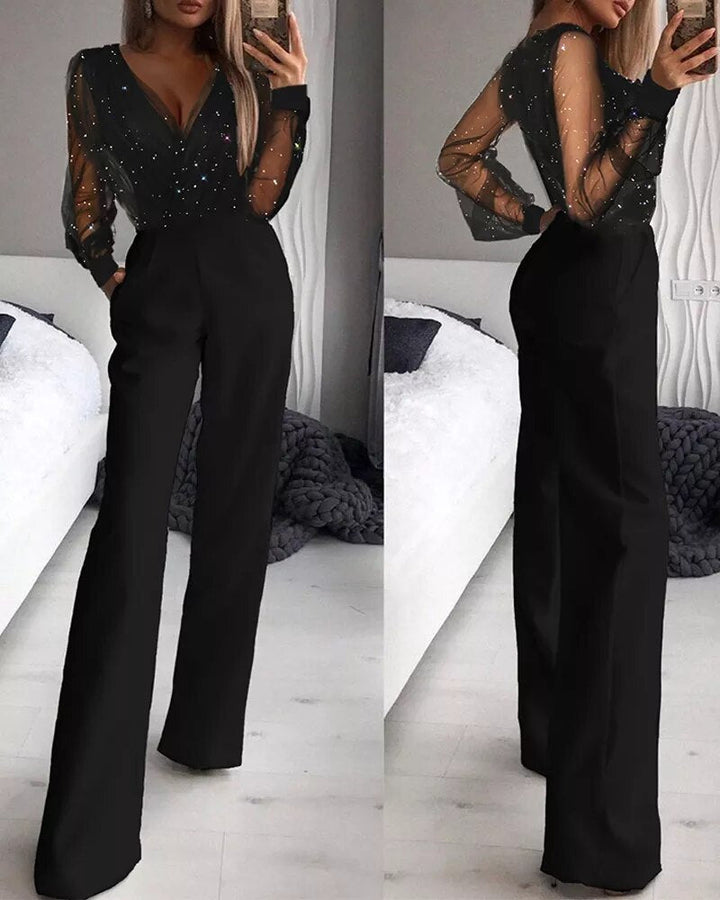 Macacão Feminino Elegante | Pernas Largas