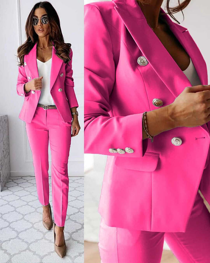 Damen Eleganter Blazer-Anzug | Business