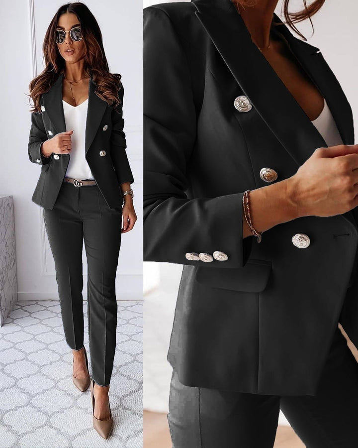 Damen Eleganter Blazer-Anzug | Business
