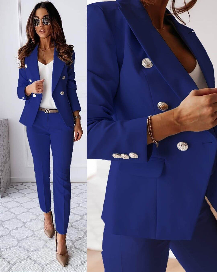 Damen Eleganter Blazer-Anzug | Business