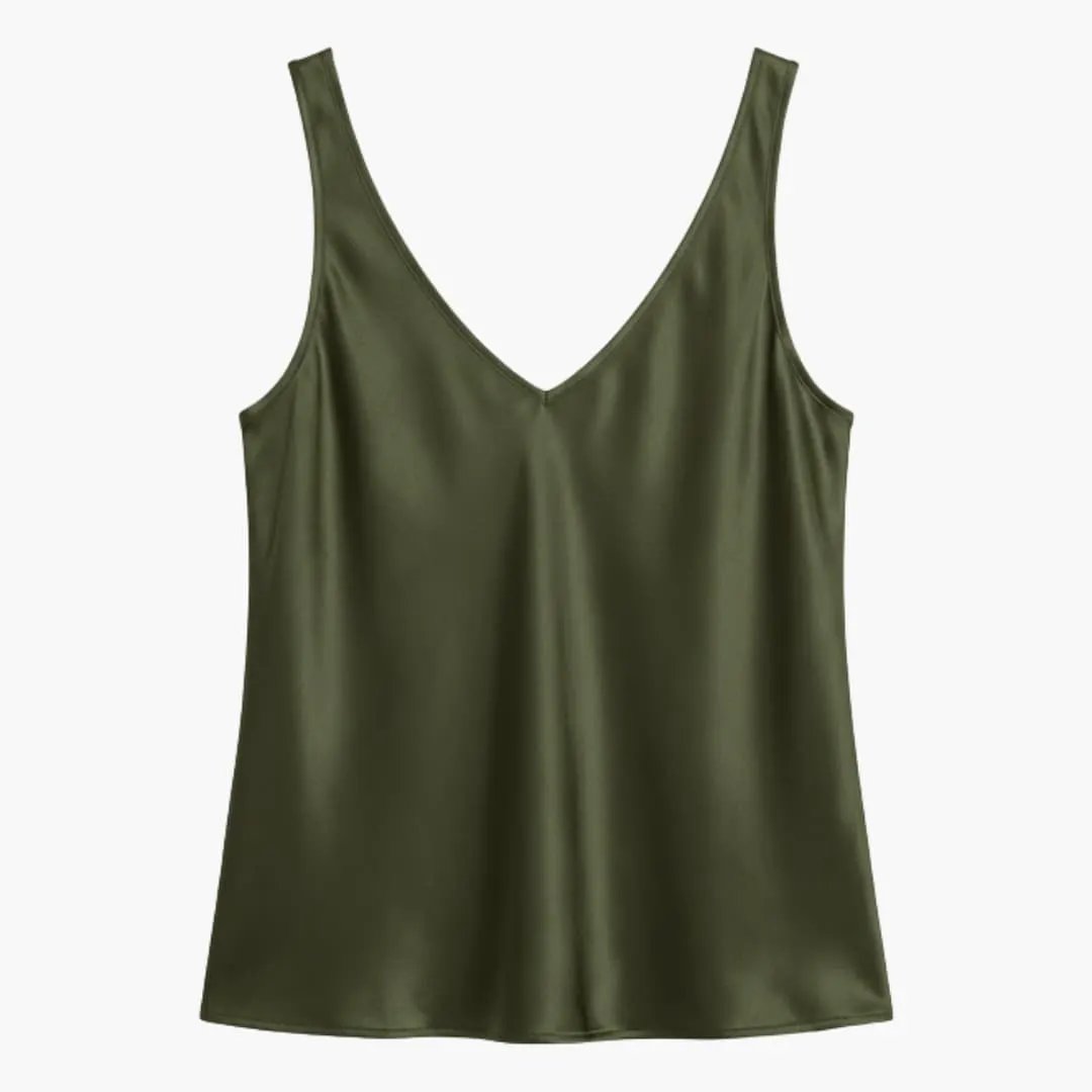 Damen Top mit V-Ausschnitt | Ärmellos