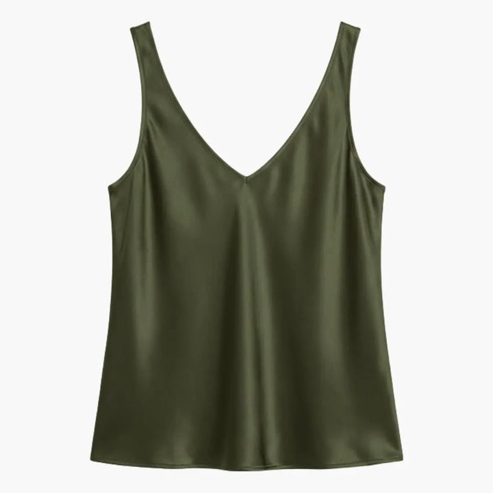 Damen Top mit V-Ausschnitt | Ärmellos