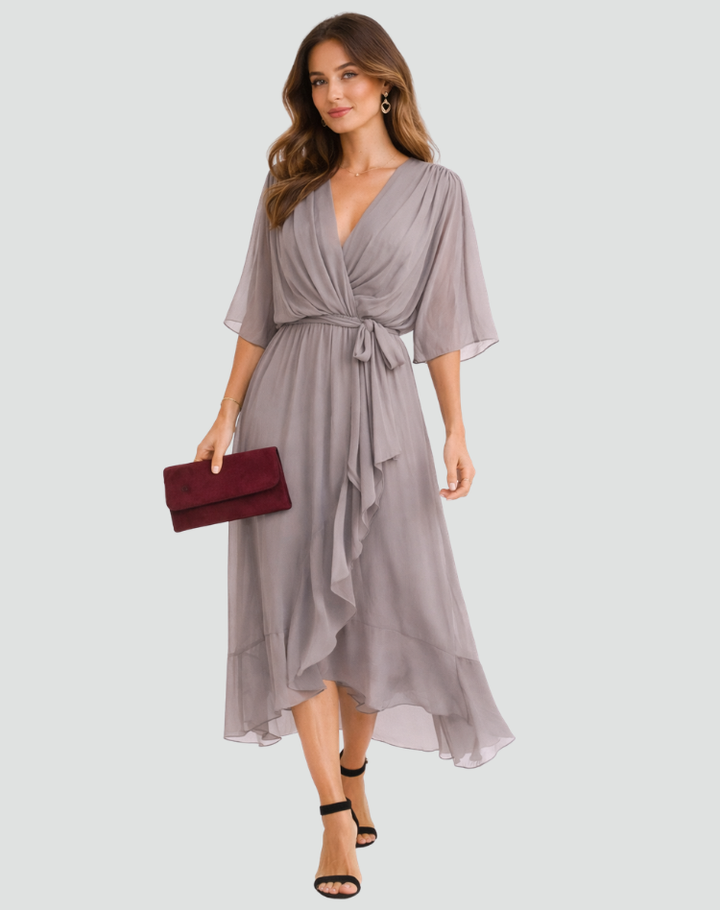 Vestido Feminino Envelope de Verão | Longo
