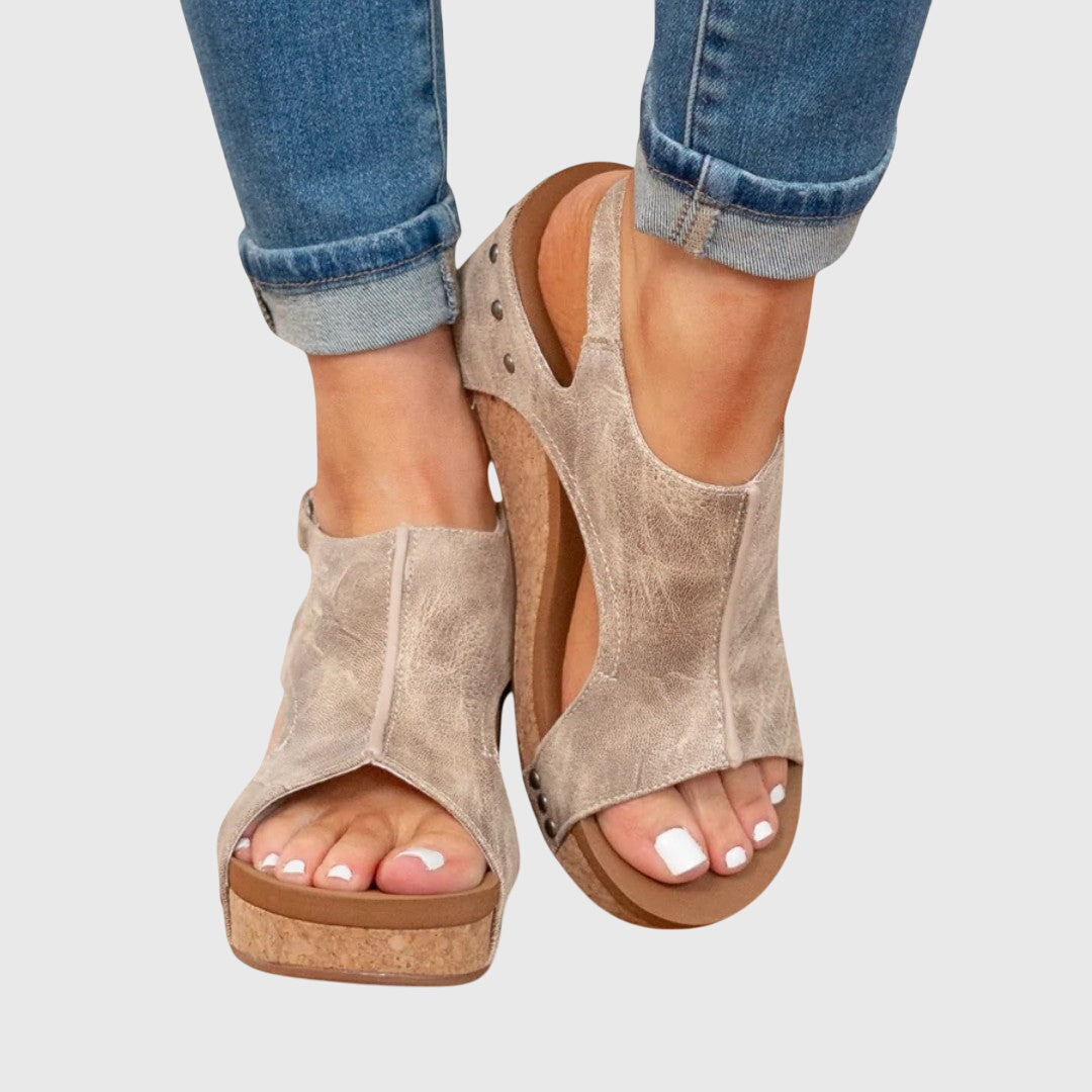 Damen Keilabsatz-Sandalen | Casual