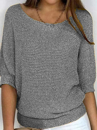 Bluzka Dzianinowa Damska | Casual