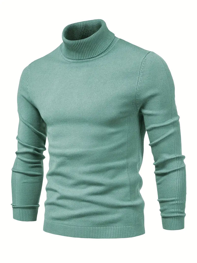 Herren Pullover mit Rollkragen | Lange Ärmel