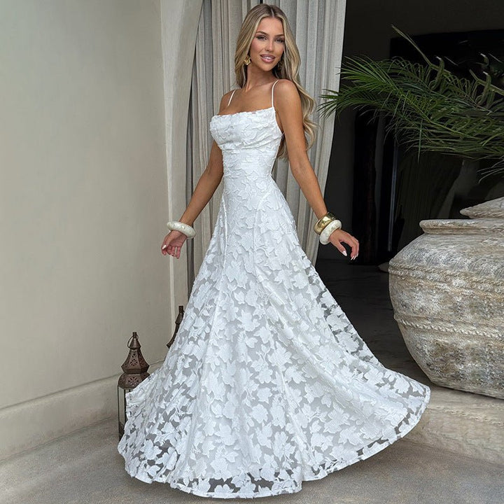 Damska Elegancka Sukienka Wieczorowa | Maxi