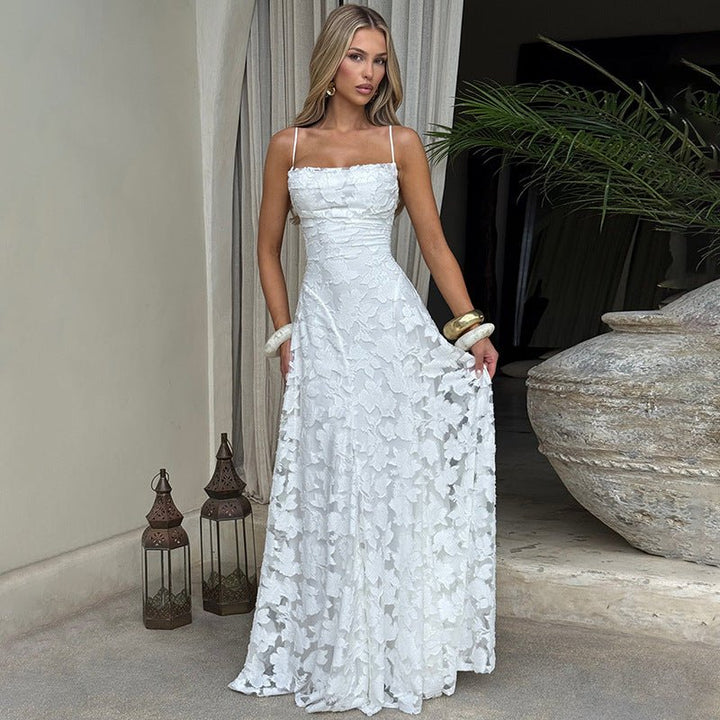 Damska Elegancka Sukienka Wieczorowa | Maxi