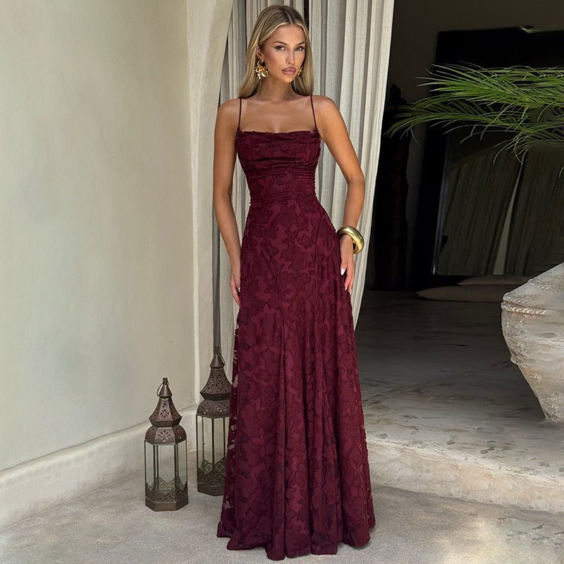 Damska Elegancka Sukienka Wieczorowa | Maxi