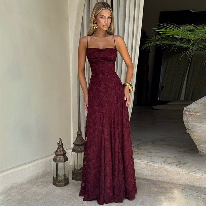 Damska Elegancka Sukienka Wieczorowa | Maxi