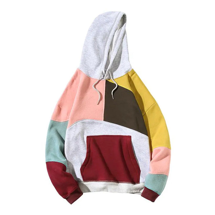 Men's Color Block Hoodie | Long Sleeve