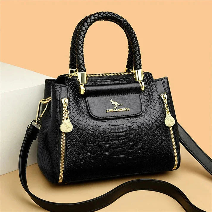 Women's Structured Hand and Shoulder Bag