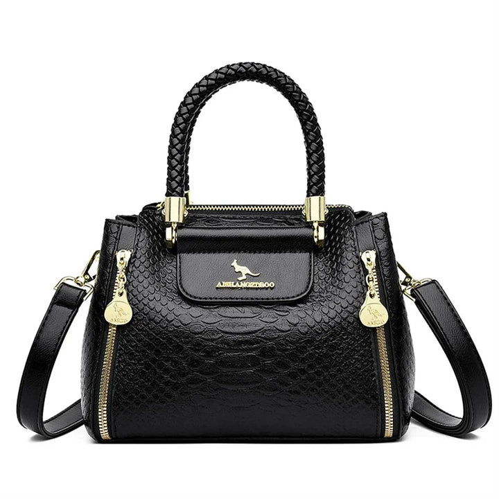 Women's Structured Hand and Shoulder Bag