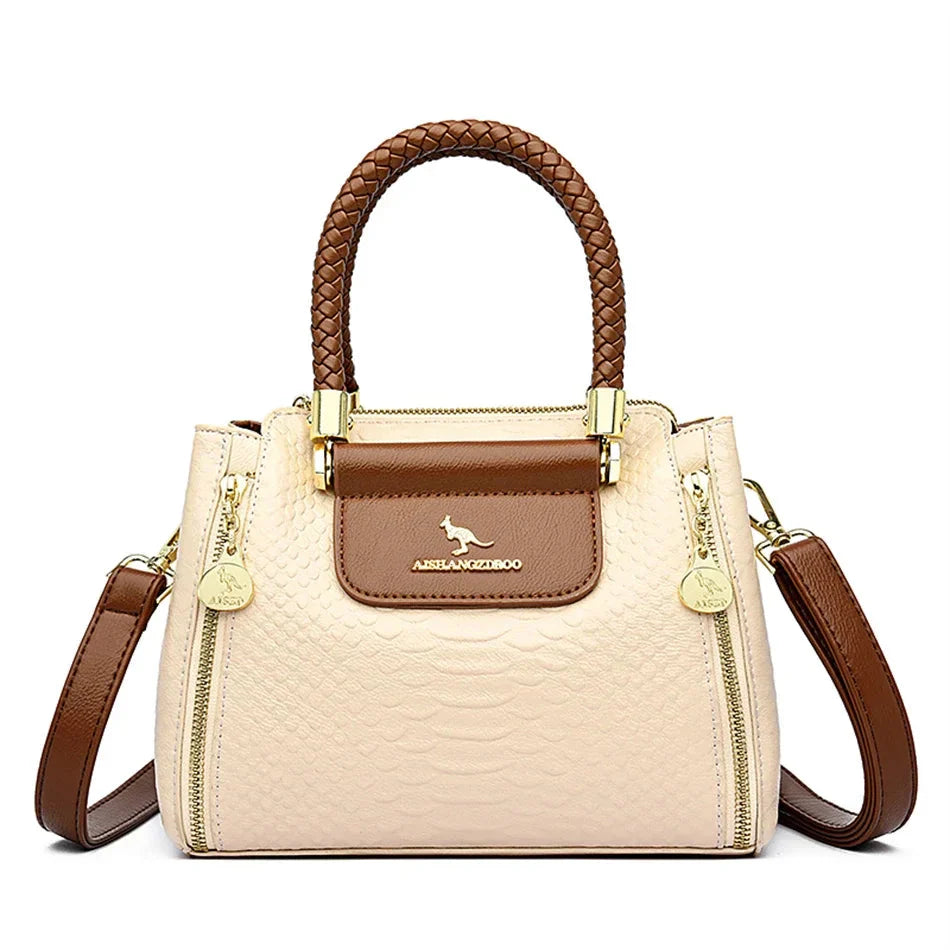 Women's Structured Hand and Shoulder Bag