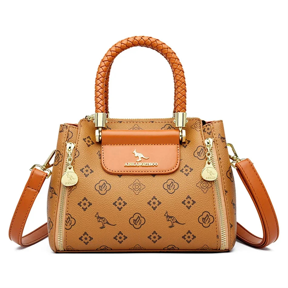 Women's Structured Hand and Shoulder Bag