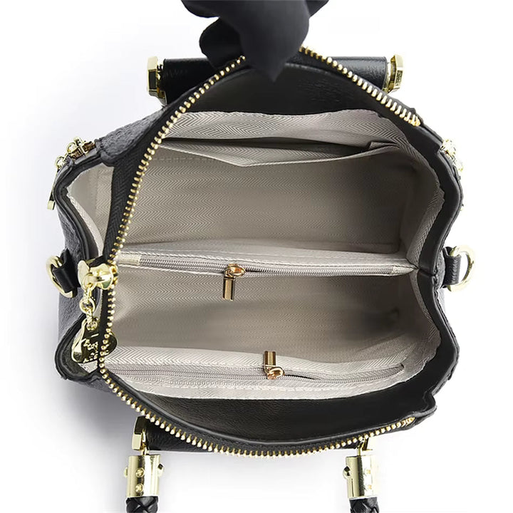 Women's Structured Hand and Shoulder Bag