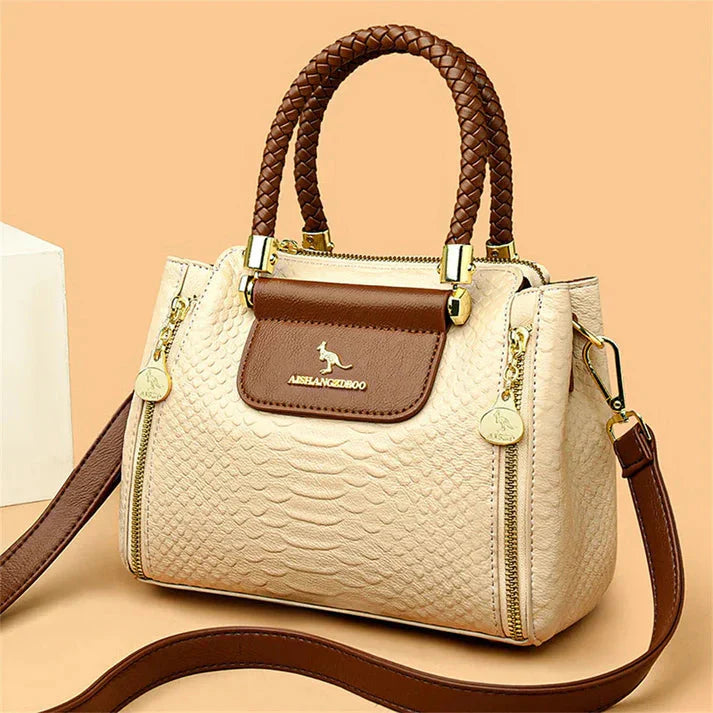 Women's Structured Hand and Shoulder Bag