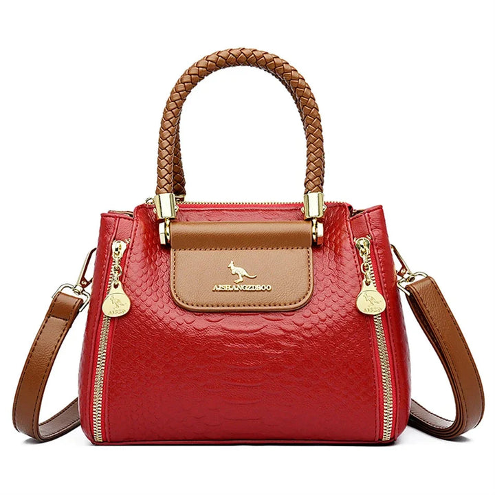 Women's Structured Hand and Shoulder Bag