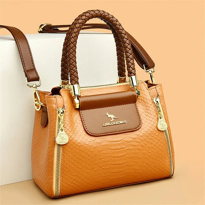 Women's Structured Hand and Shoulder Bag