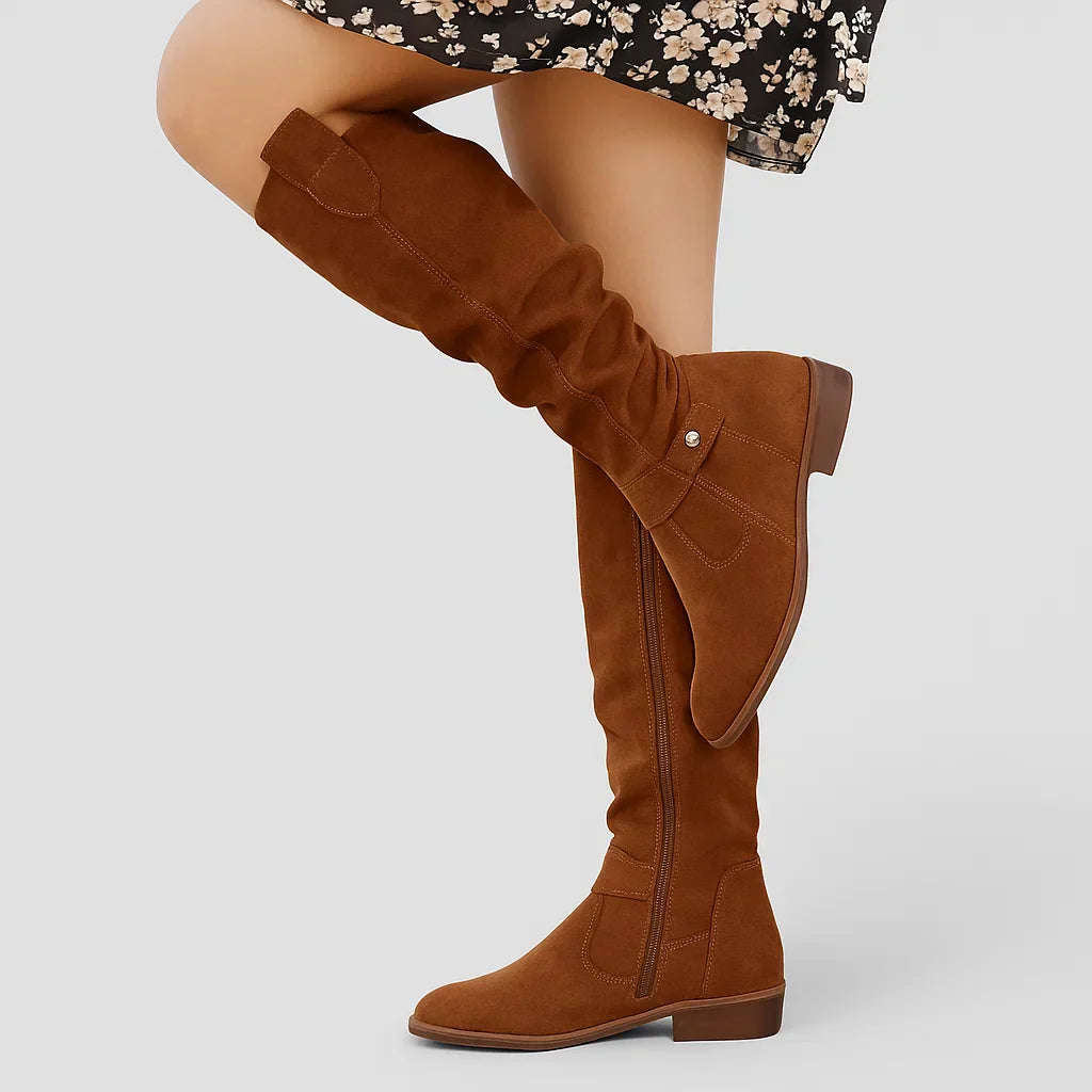 Damen Kniehohe Stiefel | Freizeit
