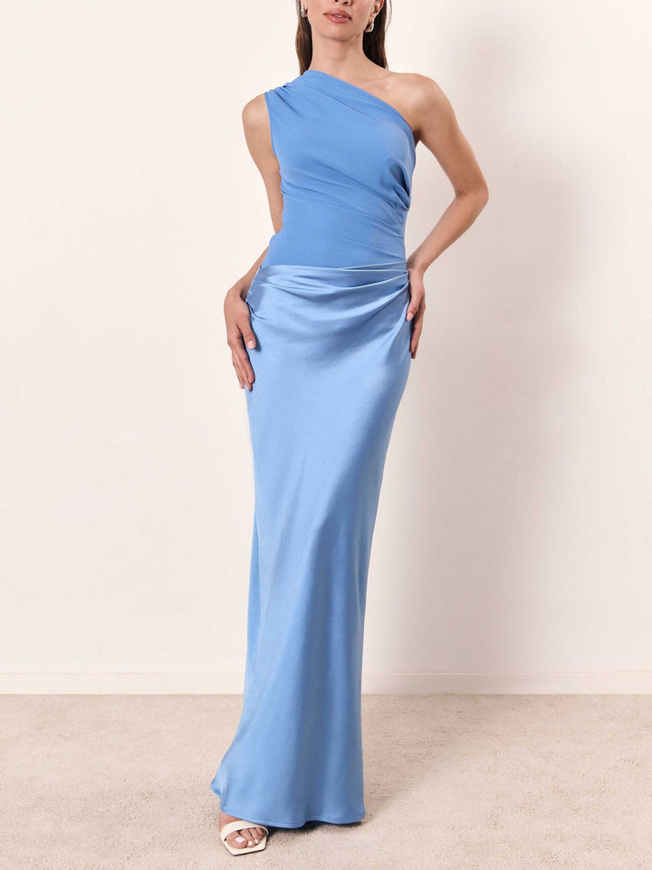 Damen Enges Kleid mit Einem Träger | Maxi