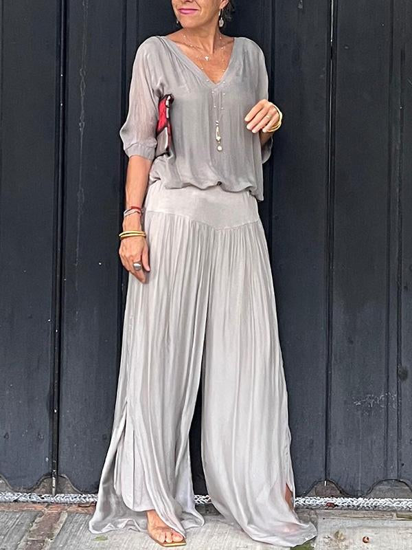 Damen Casual Zweiteiliger Set | Lockerer Schnitt