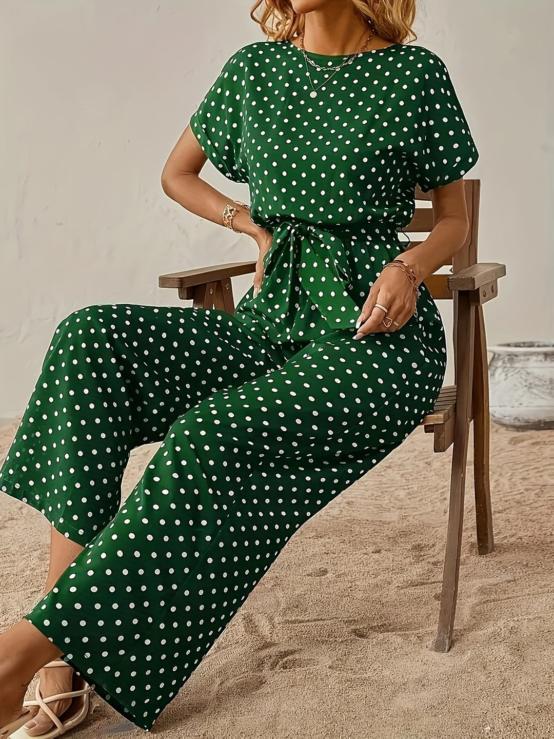 Women's Casual Summer Jumpsuit | Wide Legs