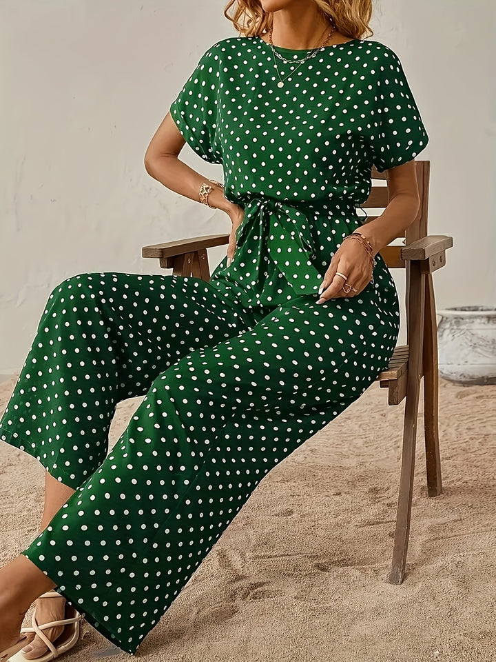 Women's Casual Summer Jumpsuit | Wide Legs