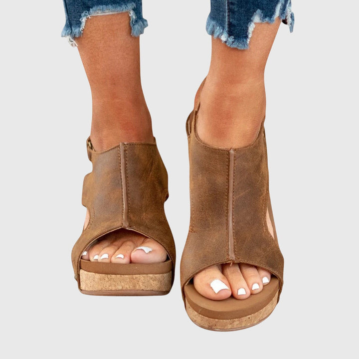 Damen Keilabsatz-Sandalen | Casual