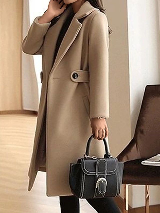 Women's Winter Trench Coat | With Belt