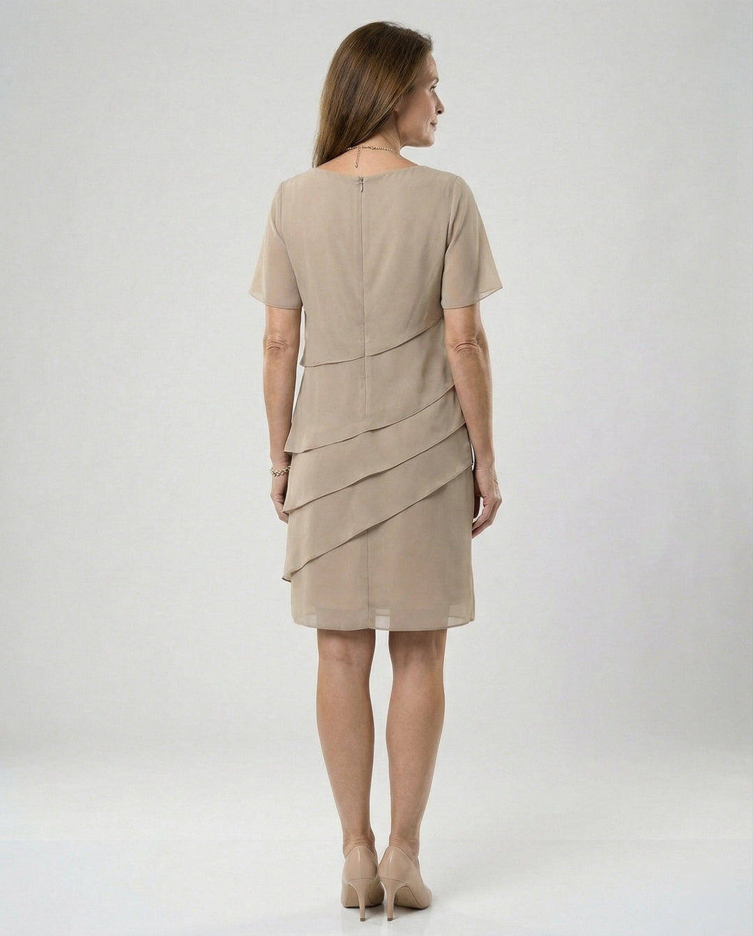 Vestido Feminino Elegante em Camadas | Mini