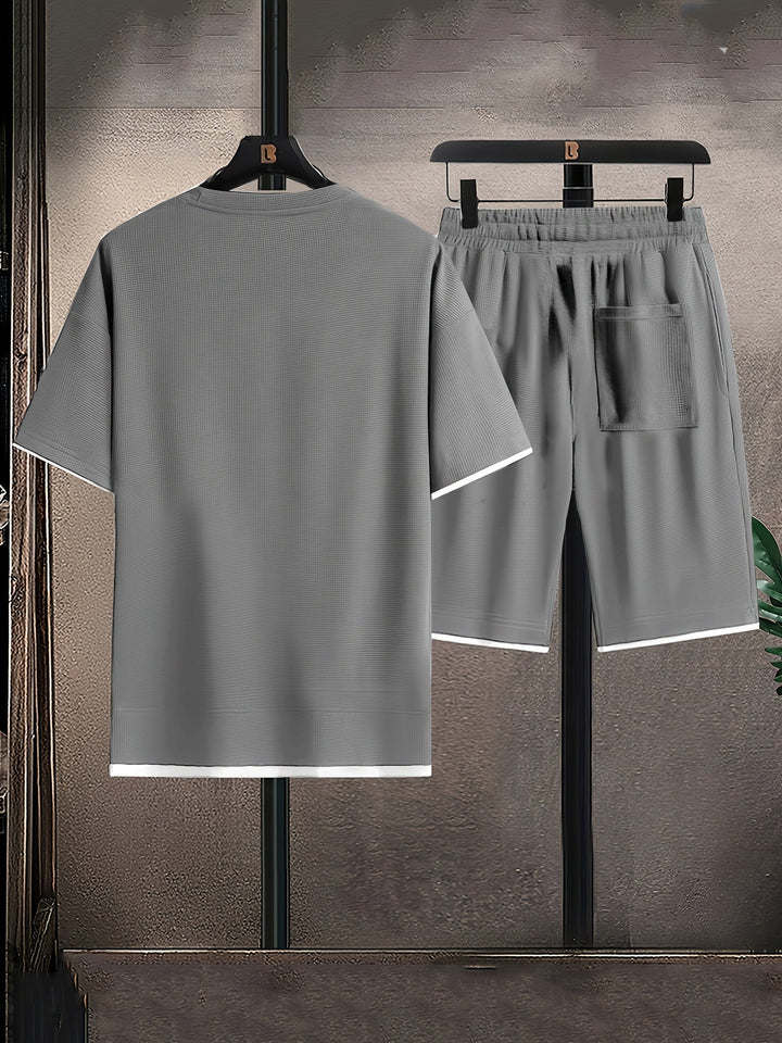 Conjunto Masculino Casual de Verão | Dois Peças