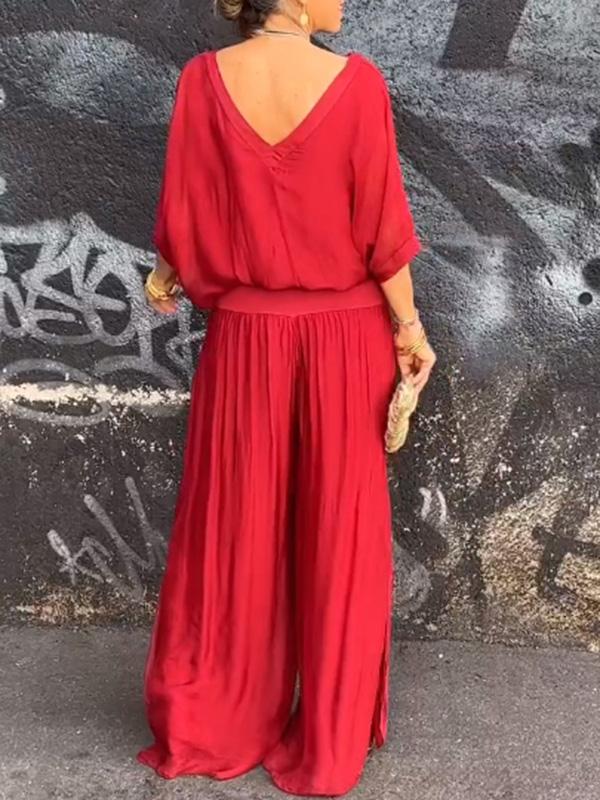 Damen Casual Zweiteiliger Set | Lockerer Schnitt