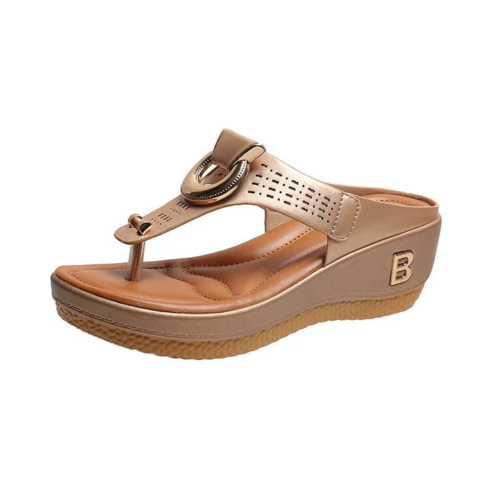 Damen Sandalen mit offenen Zehen | Plateau