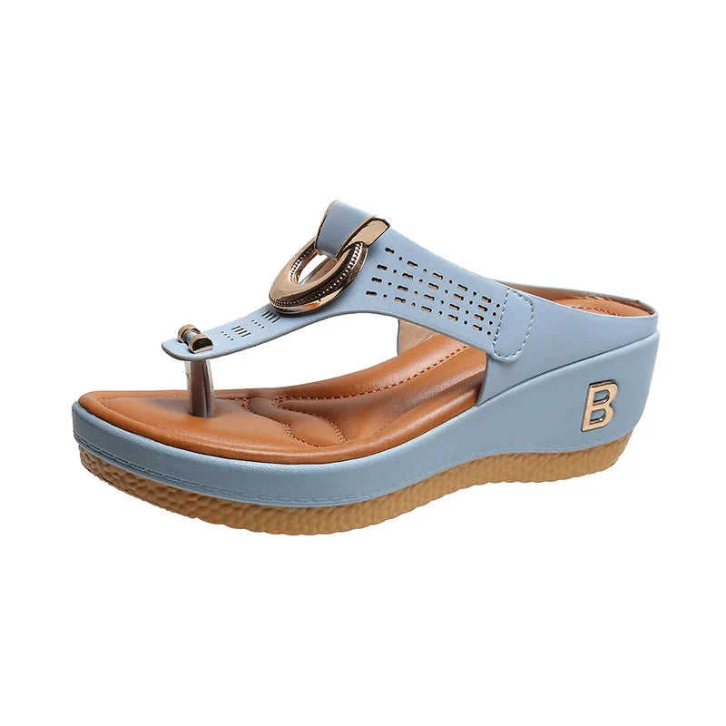 Damen Sandalen mit offenen Zehen | Plateau